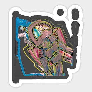 Zero G: Outside From Within Sticker